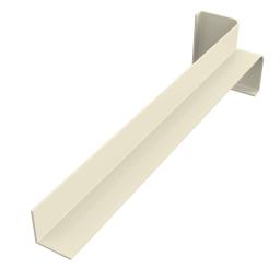300mm pale gold 90 degree square internal corner 