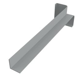 300mm storm grey 90 degree square internal corner 