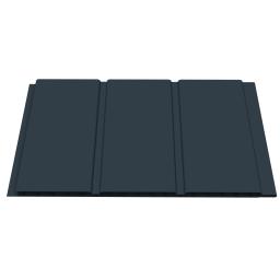 freefoam colormax 300mm tongue and groove 10mm hollow soffit anthracite 5 meter