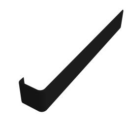 300mm midnight black square fascia joint