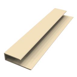 freefoam colormax 5 meter soffit board starter trim sable