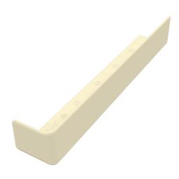 300mm pale gold 90 degree square external corner 