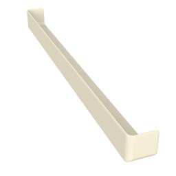 600mm pale gold square double corner
