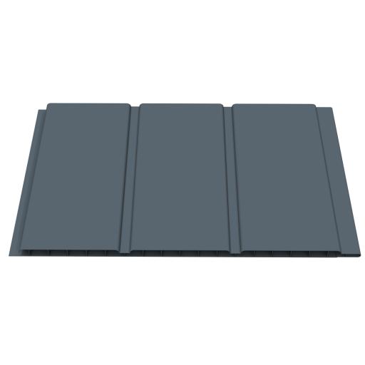 freefoam colormax 300mm tongue and groove 10mm hollow soffit dark grey 5 meter