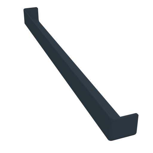 600mm anthracite grey square double corner