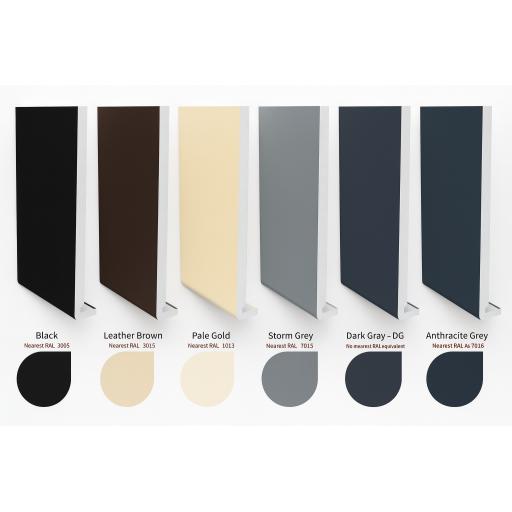 Freefoam Colormax 18mm Replacement Fascia 5m