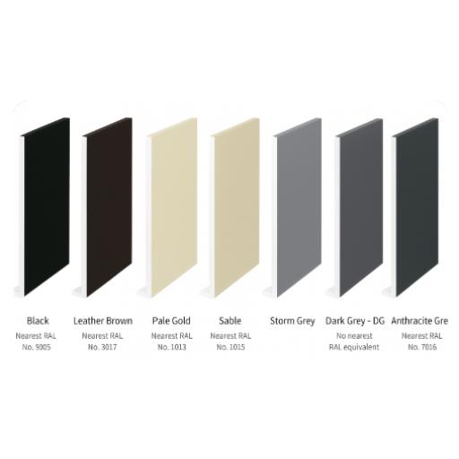 Freefoam Colormax 10mm Cover/Capping Fascia 5m
