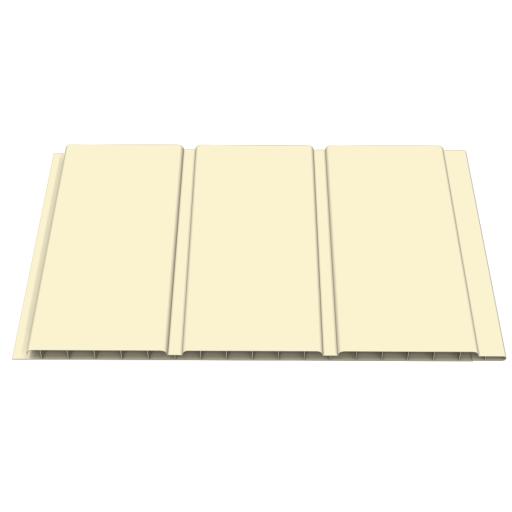 freefoam colormax 300mm tongue and groove 10mm hollow soffit pale gold 5 meter