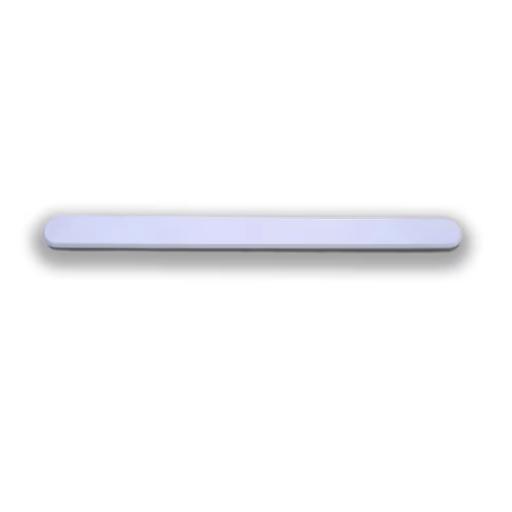 Long Bullnose White Window Sill End Cap
