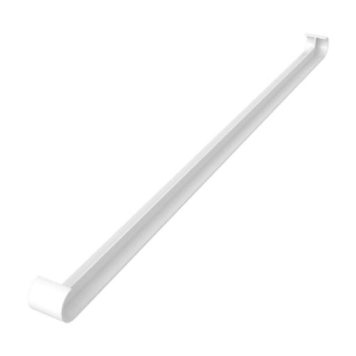 600mm double ended roundnose joiner white