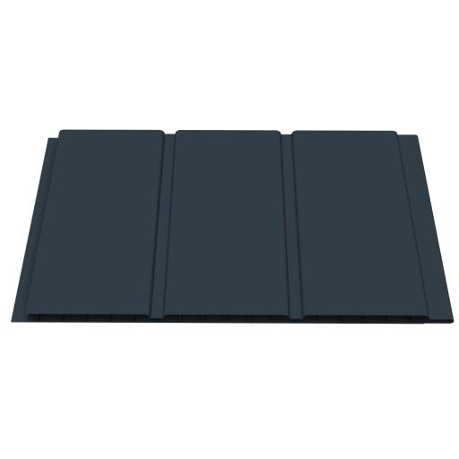 freefoam colormax 300mm tongue and groove 10mm hollow soffit anthracite 5 meter