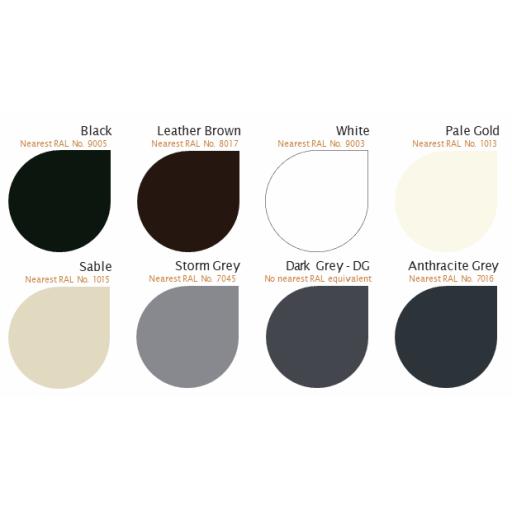 colormax freefoam colour swatch and ral numbers