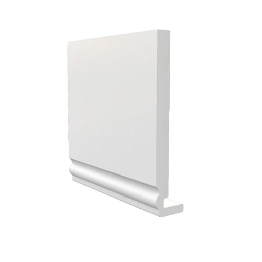 White Ogee Replacement Fascia Boards 18mm x 5mtr