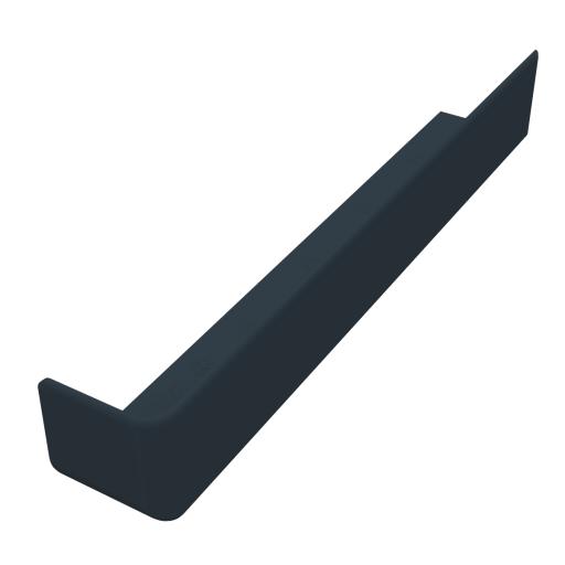 300mm anthracite grey 90 degree square external corner 