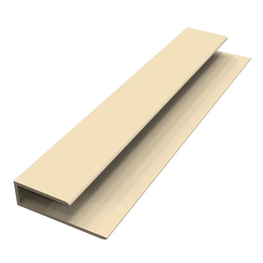 freefoam colormax 5 meter soffit board starter trim sable