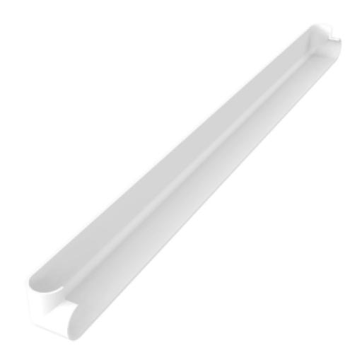 Freefoam Round-nose White Fascia Corners, Joints & Trims