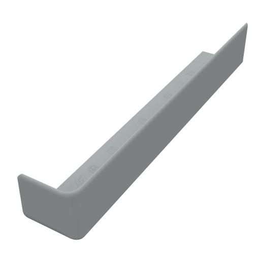 300mm storm grey 90 degree square external corner 