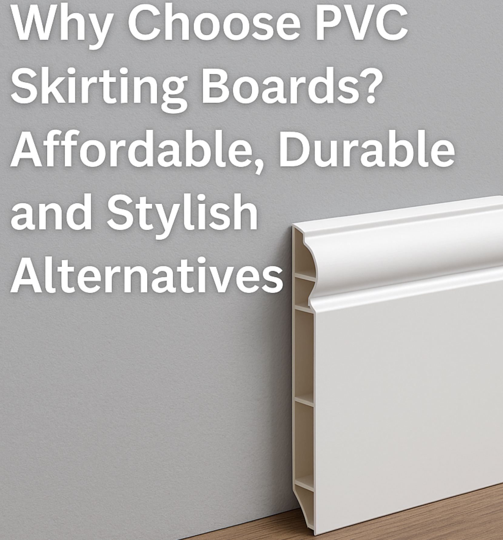 Why Choose PVC Skirting Boards? Affordable, Durable and Stylish Alternatives