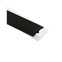 gloss slate black two part transition strip