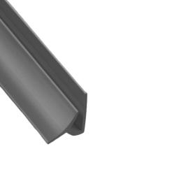 wall cladding internal corner joint gloss ash grey