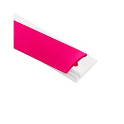 wall cladding transition strip gloss fuchsia pink