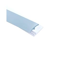 pastel sky blue wall cladding transition strip