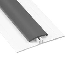 pvc ash grey two part jointing strip