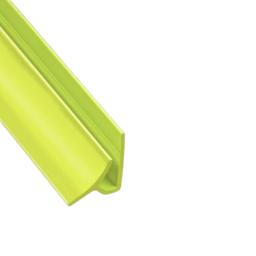 lime green hygienic pvc internal corner joint