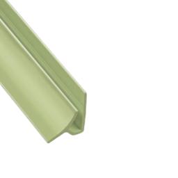 wall cladding internal corner joint gloss green grape