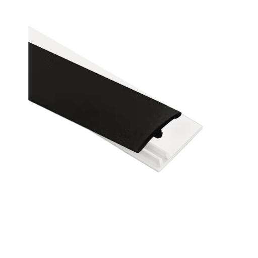 gloss slate black two part transition strip