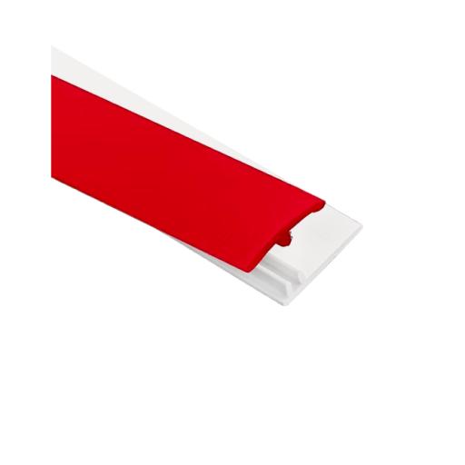 Ruby Red Gloss Wall Cladding Two Part Transition Strip