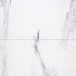 white marble shower wall panel