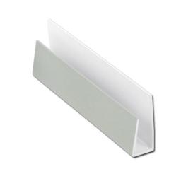 agate grey 10mm x 5 meter J section edge trim