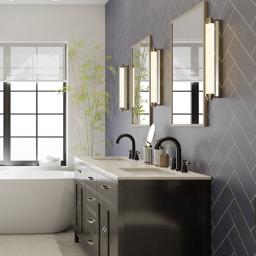 star blue tile effect perform panel