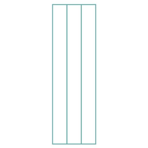 200 x 2400 tile effect panel