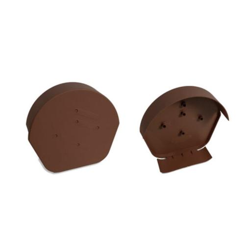 Ulti-Mate Terracotta Round Ridge End Cap