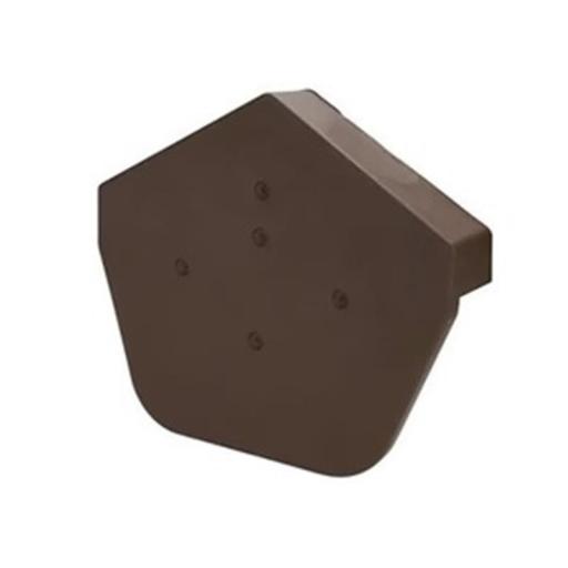 Ulti-Mate Brown Universal Ridge End Cap