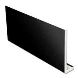 black smooth fascia capping board 9mm