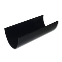floplast 4m xtraflo commercial gutter black 170mm high capacity pvc guttering